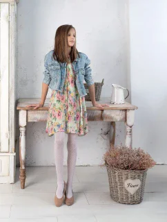 Knittex DR 2503 Kimberley Junior punčocháče 116-158