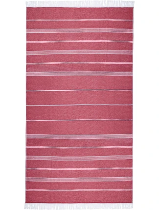 The One Towelling Recycled Hamam Towel Hamam ručník "Recycled" 48.1059 red The One Towelling Recycled Hamam Towel Hamam ručník "Recycled" 48.1059 red