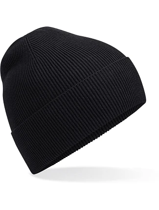 Beechfield B 51N Pletená čepice z bio bavlny 53.051N black Beechfield B 51N Pletená čepice z bio bavlny 53.051N black