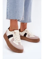 Dámské tenisky na platformě béžové Dovina