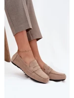 Loafersy Mokasyny Damské Ploché Béžové Soreline Loafersy Mokasyny Damské Ploché Béžové Soreline