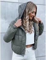 Dámská prošívaná bunda KHALEESI tmavě šedá FashionStreet TY3875