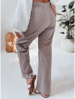 Dámské ležérní kalhoty s širokými nohavicemi BOHO DAY šedé FashionStreet UY2650