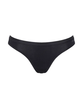 Dámské kalhotky GO Daily Cotton Mini - BLACK - černé 0004 - SLOGGI