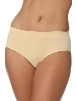 Dámské brazilky 00090A HI beige - BRUBECK Dámské brazilky 00090A HI beige - BRUBECK