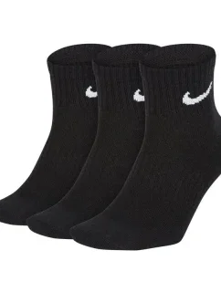 Pánské lehké ponožky Everyday Ankle 3Pak M SX7677-010 - Nike