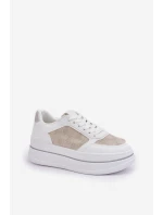 Dámské Tenisky Se Vzorem Bílé Fenarra