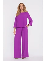 M905 Elegantní halenka s volnými rukávy - levandulová M905 Elegantní halenka s volnými rukávy - levandulová