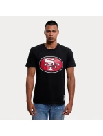 Mitchell & Ness NFL Team Logo Tee San Francisco M 49ERSS BMTRINTL1053-SF4BLCK T-Shirt