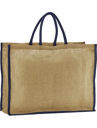 Westford Mill W 475 Jutová nákupní taška 50.0475 natural/navy Westford Mill W 475 Jutová nákupní taška 50.0475 natural/navy