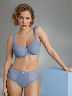 Eloise podprsenka s kosticí Full Cup 5295 medium blue - RosaFaia