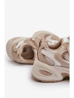 Dětské Sportovní Tenisky Na Suchý Zip Bežové Rulagia