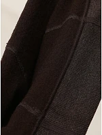 Dámské silné krycí bavlněné punčocháče v čokoládové barvě FashionStreet UY3218