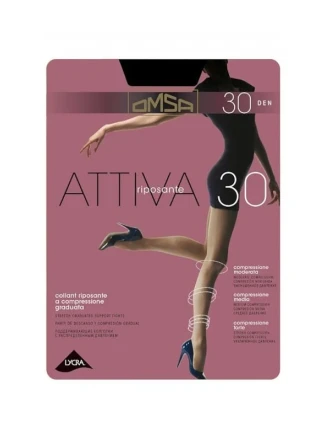 Dámské punčochové kalhoty Omsa Attiva 30 den S-XL Dámské punčochové kalhoty Omsa Attiva 30 den S-XL