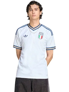 Pánské adidas Italy 26 Away Jersey bílo-modré KC8704 pánské