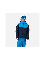 Dětská lyžařská bunda ROSSIGNOL Boy Siz Quilted Jkt, tmavě modrá