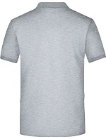 Daiber JN 922 Piqué polo s náprsní kapsou 02.0922 grey heather Daiber JN 922 Piqué polo s náprsní kapsou 02.0922 grey heather