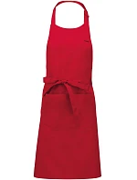 Kariban K 885 Zástěra s laclem 20.K885 red Kariban K 885 Zástěra s laclem 20.K885 red