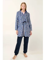 Vamp - Župan s kapucí s potiskem Country Calico 21414 - Vamp