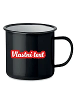 Personalizovaný retro plecháček s vlastním textem s obrysem Personalizovaný retro plecháček s vlastním textem s obrysem