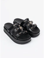 Pěkné dámské   nazouváky platforma