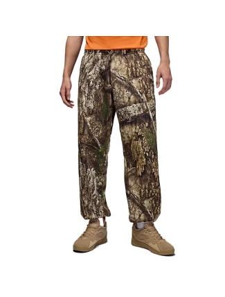 Pánské kalhoty Air Jordan Brooklyn Fleece Realtree Medium Olive - HV1862-222