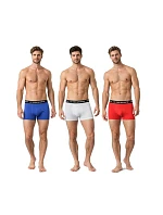 Le Coq Sportif pánské boxerky 3PAK červené šedé tmavě modré Le Coq Sportif pánské boxerky 3PAK červené šedé tmavě modré