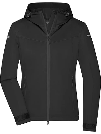 Daiber JN 1179 Dámská outdoorová softshellová bunda 02.1179 black Daiber JN 1179 Dámská outdoorová softshellová bunda 02.1179 black