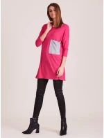 Tunika CZ TU 4305.08 tmavě růžová