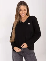 Jumper RV SW A1025.80 černý Jumper RV SW A1025.80 černý