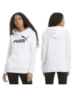 Dámská mikina Ess Logo W 586791 02 Bílá s potiskem - Puma