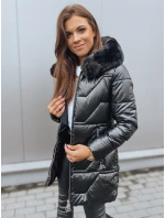 Dámská zimní bunda s kapucí KRISTA černá FashionStreet TY3065