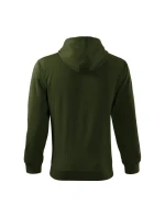 Pánská módní mikina na zip (vojenská)