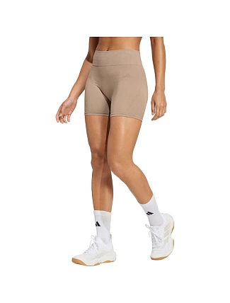 Dámské šortky adidas Workout Essentials 4 inch beige JX3926 dámské Dámské šortky adidas Workout Essentials 4 inch beige JX3926 dámské