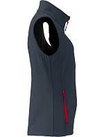Daiber JN 1127 Dámská 2-vrstvá promo softshellová vesta 02.1127 iron grey/red Daiber JN 1127 Dámská 2-vrstvá promo softshellová vesta 02.1127 iron grey/red