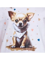 Dámské pyžamo 628/298 Chihuahua - CORNETTE Dámské pyžamo 628/298 Chihuahua - CORNETTE