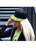 Result Headwear RC 082X 6 panelová kšiltovka s plochým kšiltem 28.082X black/lime Result Headwear RC 082X 6 panelová kšiltovka s plochým kšiltem 28.082X black/lime