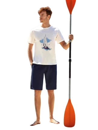 Pyžamo BR PI 9190.68 ecru Pyžamo BR PI 9190.68 ecru