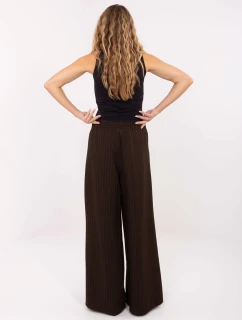 Kalhoty IT SP FL9787.85 tmavě hnědé