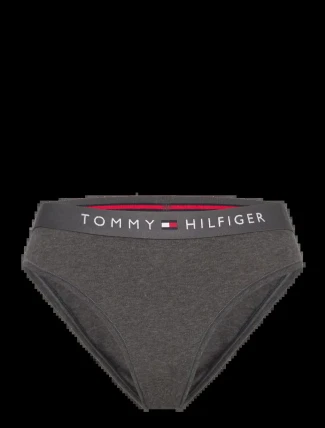 Dámské kalhotkyUW0UW04145 P5Q tm. šedé - Tommy Hilfiger Dámské kalhotkyUW0UW04145 P5Q tm. šedé - Tommy Hilfiger