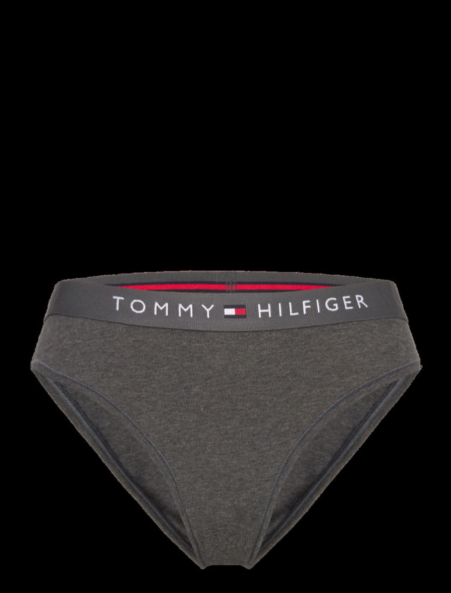 Dámské kalhotkyUW0UW04145 P5Q tm. šedé - Tommy Hilfiger