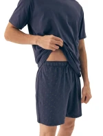 Pánské pyžamo 42601 Shore light blue - HENDERSON