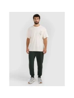 Pánské tepláky typu jogger 4F 4FRAW25TTROM1671-40M