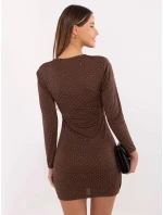 Šaty IT SK 20277.03P hnědé