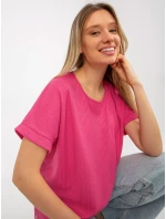 Dámská halenka LK BZ 509252.25X fuchsie - FPrice