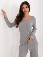 Jumper SM SW A1568.79 šedý