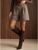 Elegantní dámské šortky s páskem Fango FashionStreet SY0624