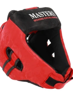 Boxerská přilba MASTERS KT-EXCELLENCE černo-červená