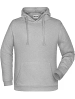 Daiber JN 796 Pánská mikina s kapucí 02.0796 grey heather