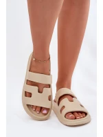 Pěnové Dámské Sandály Béžové Dimelle Pěnové Dámské Sandály Béžové Dimelle